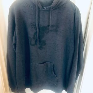 Burnside Pullover Hoodie with Lion Symbol. Size 2XL